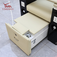 Fauteuil de pédicure spa électrique moderne en céramique esthétique avec massage, mobilier de salon personnalisé en usine