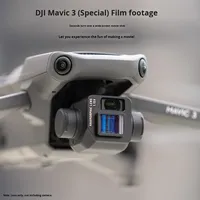 Drone pour Mavic 3, objectif anamorphique grand écran, alliage d'aluminium, filtre bleu brillant brossé pour le cinéma