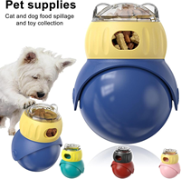 Jouet Distributeur de Friandises Réglable pour Chien, Puzzle Interactif d'Entraînement IQ, Distributeur Lent Anti-ennui pour Chien, Prise en Charge OEM