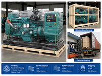 Grupo Electrógeno Diésel Marino SCDC CCFJ150JW de 150kW con AVR, 6CTA8.3-GM175, 1800 RPM y Sistema de Monitoreo Avanzado