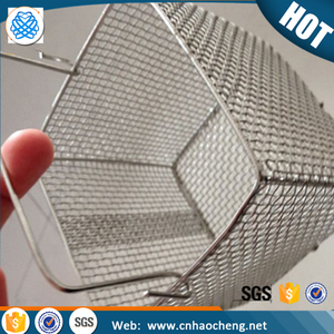 304 Stainless Steel <strong>Wire</strong> Mesh Tall <strong>Wire</strong> <strong>Basket</strong> for Bike - Product Image 5