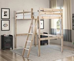 2025 регулируемые кровати и койки Celeste High Sleeper Loft <span class=keywords><strong>Bunk</strong></span> <span class=keywords><strong>Bed</strong></span> 4FT <span class=keywords><strong>6</strong></span> двуспальные деревянные кровати ручной работы - Product Image 1