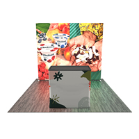 Boîte à lumière en tissu SEG sans cadre en aluminium sur mesure 10x10 pour exposition, événement, salon professionnel, stand d'exposition