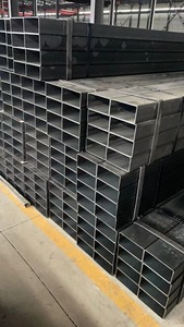 35x35, 45x45, 50x50, 60x60, 40x60, 150x150 hình chữ nhật thép mạ kẽm vuông ống kim loại ống Hàn - Product Image 2