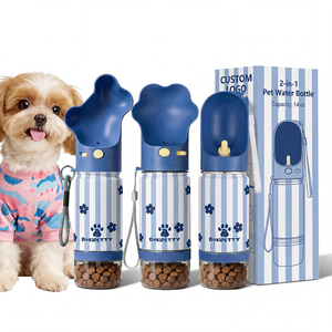 Botol Air Anjing Stainless Steel 14oz 18oz Laris Manis, Hadiah Ulang Tahun Ibu Anjing, Fungsional untuk Luar Ruangan dengan Mangkuk - Product Image 2