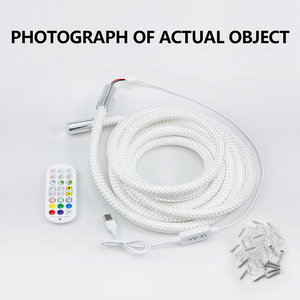 360 ° Glowing Mesh Weave Neon <span class=keywords><strong>Led</strong></span> DC5V IP67 Musique Synchronisée Effet d'eau courante Adressable Réticule <span class=keywords><strong>Led</strong></span> Bande - Product Image 6