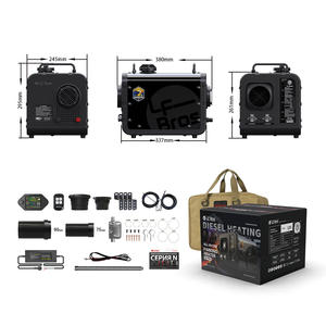 2025 lf bros חדש הכל-ב-אחד n2 פרו דיזל מחמם בחוץ באמצעות ומחסן חניה חום 5kw 12/220 סגנון שחור - Product Image 6