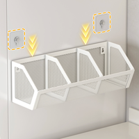 Nouvelle boîte de rangement 2026, étagère de cuisine murale sans perçage, panier à épices pour la maison