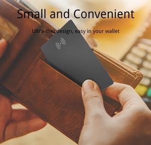 Fabrik preis MFi-zertifizierte ultra dünne Anti-Lost-Karte für <span class=keywords><strong>Tracker</strong></span> Wallets Tickets Finder mit Find My <span class=keywords><strong>net</strong></span> - Product Image 2