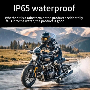 <span class=keywords><strong>Intercom</strong></span> pour casque de moto IP65 Full Duplex pour 8 motards, design élégant, Hi-Fi, <span class=keywords><strong>intercom</strong></span> de groupe 2000M, <span class=keywords><strong>Shark</strong></span> Pro pour moto - Product Image 6