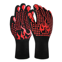 Gants de barbecue et de soudure modernes Trustloops résistants à la chaleur jusqu'à 500 degrés avec protection anti-brûlure, utilisables en toutes saisons