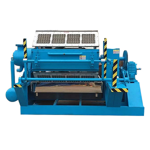 Petite machine de fabrication de barquettes à œufs <span class=keywords><strong>en</strong></span> papier recyclé, ligne de production de barquettes à œufs, machine de formage de barquettes à œufs - Product Image 1