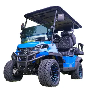 Nhà cung cấp nóng bán Chất lượng cao Golf Cart 2 + 2 CHỖ NGỒI săn bắn xe Golf buggypro TBM nâng lên 2 + 2 Golf Cart xe