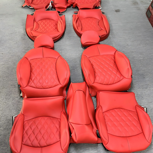 Housses de siège auto personnalisées au <span class=keywords><strong>prix</strong></span> d'usine pour <span class=keywords><strong>MINI</strong></span> <span class=keywords><strong>Cooper</strong></span> F56 R56 F55, ensemble avant et arrière, livraison rapide - Product Image 2