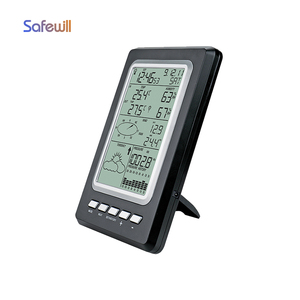 Safewill OEM nhà kính tùy chỉnh trong nhà hum Temp 433Mhz Trạm thời tiết không dây với hướng gió tốc độ Nhiệt kế - Product Image 5