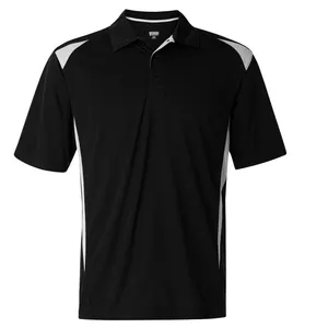 시원한 상쾌한 느슨한 피팅과 통기성 100% 폴리에스터 골프 티셔츠 반소매 야구 폴로 셔츠