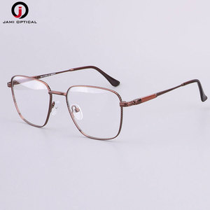 Nueva llegada montura de gafas <span class=keywords><strong>Retro</strong></span> moda gafas Lunettes mujeres marco diseño gafas Metal gafas - Product Image 4
