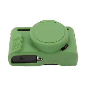 Para <span class=keywords><strong>Canon</strong></span> PowerShot G7 X Mark III / G7X3 Funda protectora de silicona suave con cubierta de lente (negro) - Product Image 5
