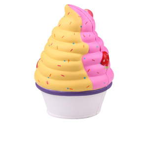Panda Ice Cream <b>Squishy</b> Toy PU Material Slow Rising Fidget Toy for Kids 5-7 Years Unisex Gift - Product Image 3