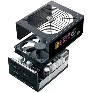 Fuente de Alimentación CoolerMaster GX1250 de 1250W, Totalmente Modular, 24 Pines, para PC de Escritorio y Juegos - En Stock - Product Image 5