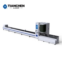 Machine de découpe laser à fibre CNC pour tubes, profilés carrés/en H/en U, traitement automatique des métaux à 3 axes de haute précision