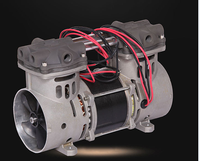 Compresseur d'air rotatif sans huile refroidi par air LFPROTEK, réservoir 300W AC220V, débit d'air 70L/min, pression 0.25Mpa, 55dB, usage industriel général