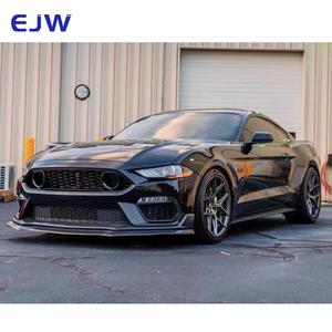 Pare-chocs avant <span class=keywords><strong>Mach</strong></span>-<span class=keywords><strong>1</strong></span> en plastique pour <span class=keywords><strong>Ford</strong></span> <span class=keywords><strong>Mustang</strong></span> 2018-2022, mise à niveau directe d'usine, avec un look musclé complet, état neuf - Product Image 3