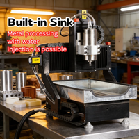 JS 3040 3-assige mini CNC-machine met gietijzeren behuizing, desktop CNC-freesmachine voor hout, metaal, hobby en doe-het-zelf gebruik.
