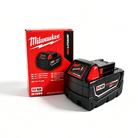 Nouveauté, arrivée directe d'usine, ensemble d'outils électriques au lithium-ion 5 en 1, compatible avec Milwaukee, projets de bricolage et entretien domestique