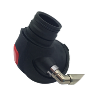 Équipement de lutte contre l'incendie ergonomique, appareil respiratoire SCBA, valve à commande par pression avec fonction à une touche, adapté au masque SCBA Ayon