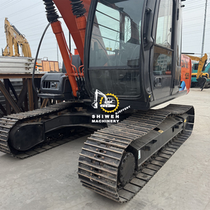 Excavadora Hitachi ZX120 usada, pintura Original, fábrica de Shanghai, excavadora de segunda mano, Envío Gratis, engranaje de Motor inclinado central Isuzu - Product Image 4