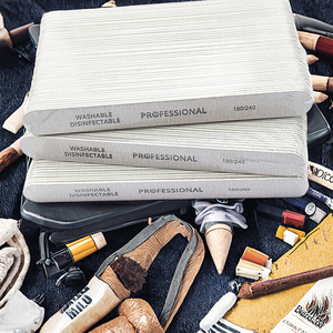 Yüksek Kaliteli OEM Özel Logolu Tek Kullanımlık Tırnak Törpüsü Su Geçirmez Çift Taraflı Ahşap Zımpara Promosyon Özelleştirilebilir Tırnak Törpüsü - Product Image 3