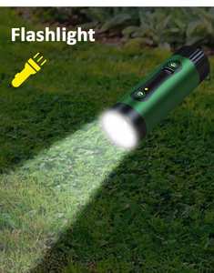 Ayı geyik sincap için açık kovucu Loud ses LED ışık çevre dostu ABS şarj edilebilir pil Powered 50-100 Sqm kapsama - Product Image 4