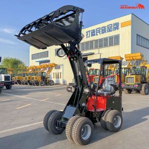 Pemuat kompak Tiongkok hidrostatik, sekop depan kecil beroda mini dengan mesin Kubota untuk penjualan - Product Image 4