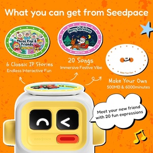 Lettore Musicale per Bambini con Funzione Narrativa, Giocattolo Interattivo con Registrazione Vocale, <span class=keywords><strong>Storie</strong></span> e Musica Precaricate, Giocattoli per Raccontare <span class=keywords><strong>Storie</strong></span> Senza Schermo - Product Image 2