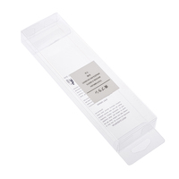 Vente d'usine de bonne qualité boîte d'emballage transparente en PVC personnalisée boîte d'emballage en plastique transparent