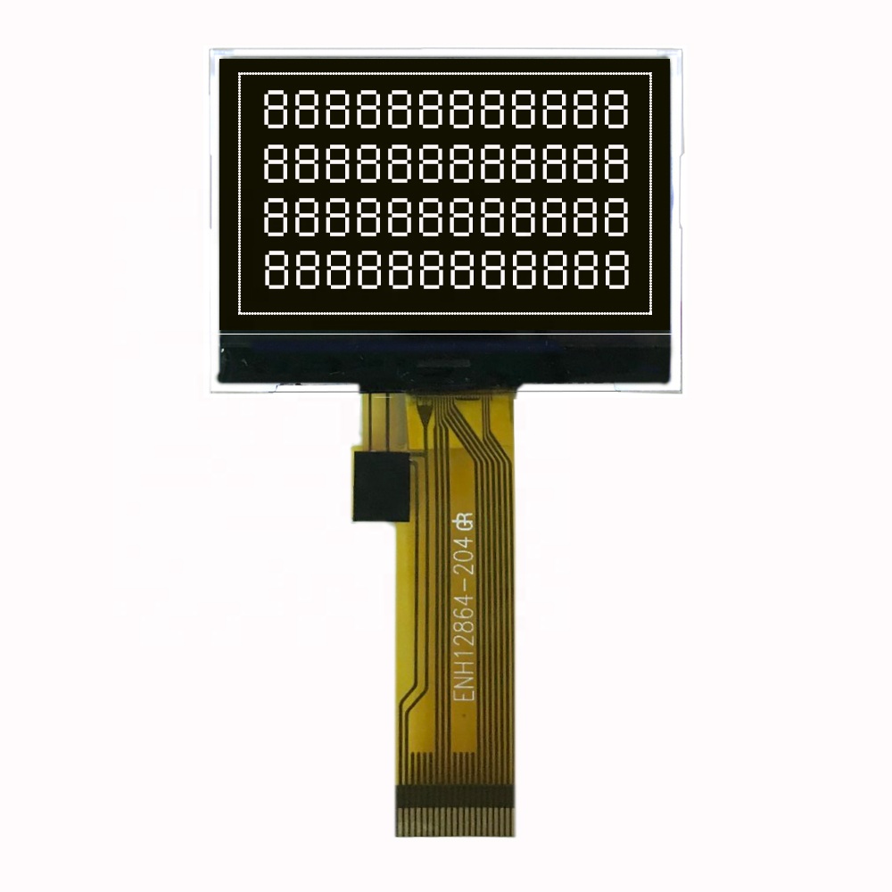 128x64 graphic lcd manufacturers DFSTN cog lcd display with high brightness Graphic LCD Display Module