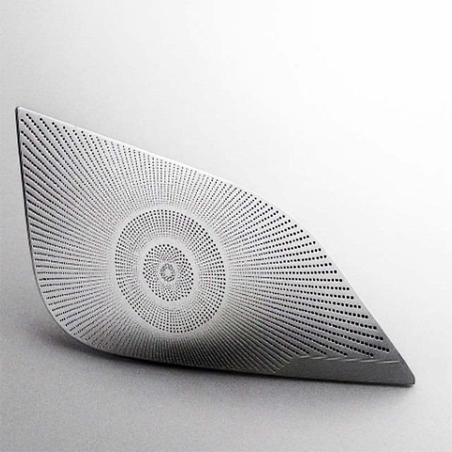 Chemical Etching Micro-Hole Metal Speaker Grilles for Auto Audio Fabrication Services