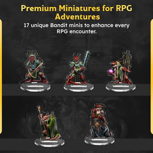 OEM ODM Ensemble de figurines miniatures Kobolds en acrylique, 16 petites figurines acryliques durables pour jeux de table, Durables 2 - Product Image 4