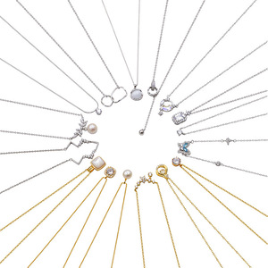 S925 Sterling Silver Geometric Necklace For Women Clavicle Chain Everyday Wear Customized Jewelry Design - Product Image 4