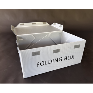 Boîte d'emballage pliable pour transport logistique Conteneurs de stockage efficaces pour produits à poignée - Product Image 2