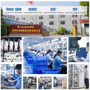 Khóa cửa thông minh không cần chìa khóa bằng thẻ RFID Locstar Security Electronic OEM ODM IP65 cho khách sạn với hệ thống phần mềm quản lý - Product Image 2