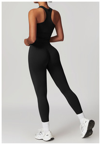Set Sportivo Personalizzato da Donna <span class=keywords><strong>per</strong></span> Allenamento e <span class=keywords><strong>Fitness</strong></span>, Abbigliamento Atletico, Top Sportivo e Leggings Yoga Senza Cuciture - Product Image 3