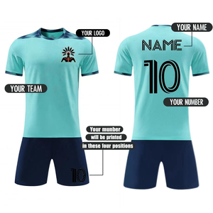 Voetbal Finale Custom Nationale Team Shirt Ademend Snel Droogend Voetbal T-Shirt voor Voetbalfans Training Gepersonaliseerde Teamkleding - Product Image 4