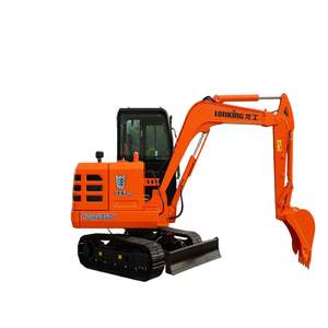 Mini-pelleuse sur chenilles CDM6060 G4-YN 5,8 tonnes, équipement de terrassement pour la construction routière, haute qualité - Product Image 1