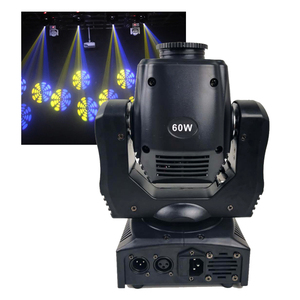 New Arrival Mini Sharpy chùm 60 watts DJ Disco DMX LED di chuyển đầu ánh sáng tại chỗ - Product Image 3