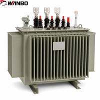Wanbo-468 S13 630kVA 10kV Dyn11 Gaz Rölesi ONAN Oluklu Kanatlı Bakır Sargılı Üç Fazlı Yağlı Tip Trafo