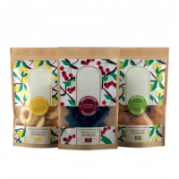 Sachet d'emballage personnalisé imprimé sans BPA avec fermeture éclair pour chips, en plastique laminé PET VMPET PE de qualité alimentaire pour snacks et noix