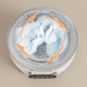 เครื่องซัก<span class=keywords><strong>ผ้า</strong></span>แบบพกพาขนาด3000มิลลิแอมป์ต่อชั่วโมง<span class=keywords><strong>ซัก</strong></span>ได้แบบหมุนขนาด3L เครื่องซัก<span class=keywords><strong>ผ้า</strong></span>แบบถุงเท้าชุดชั้นในที่ชาร์จ USB - Product Image 1