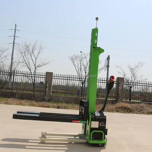 Apilador eléctrico de autoelevación JG, gran oferta, 500kg/1000kg/elevador, 1300mm, 1600m, apilador de carga automática, Mini apilador, carretilla elevadora Manual - Product Image 3